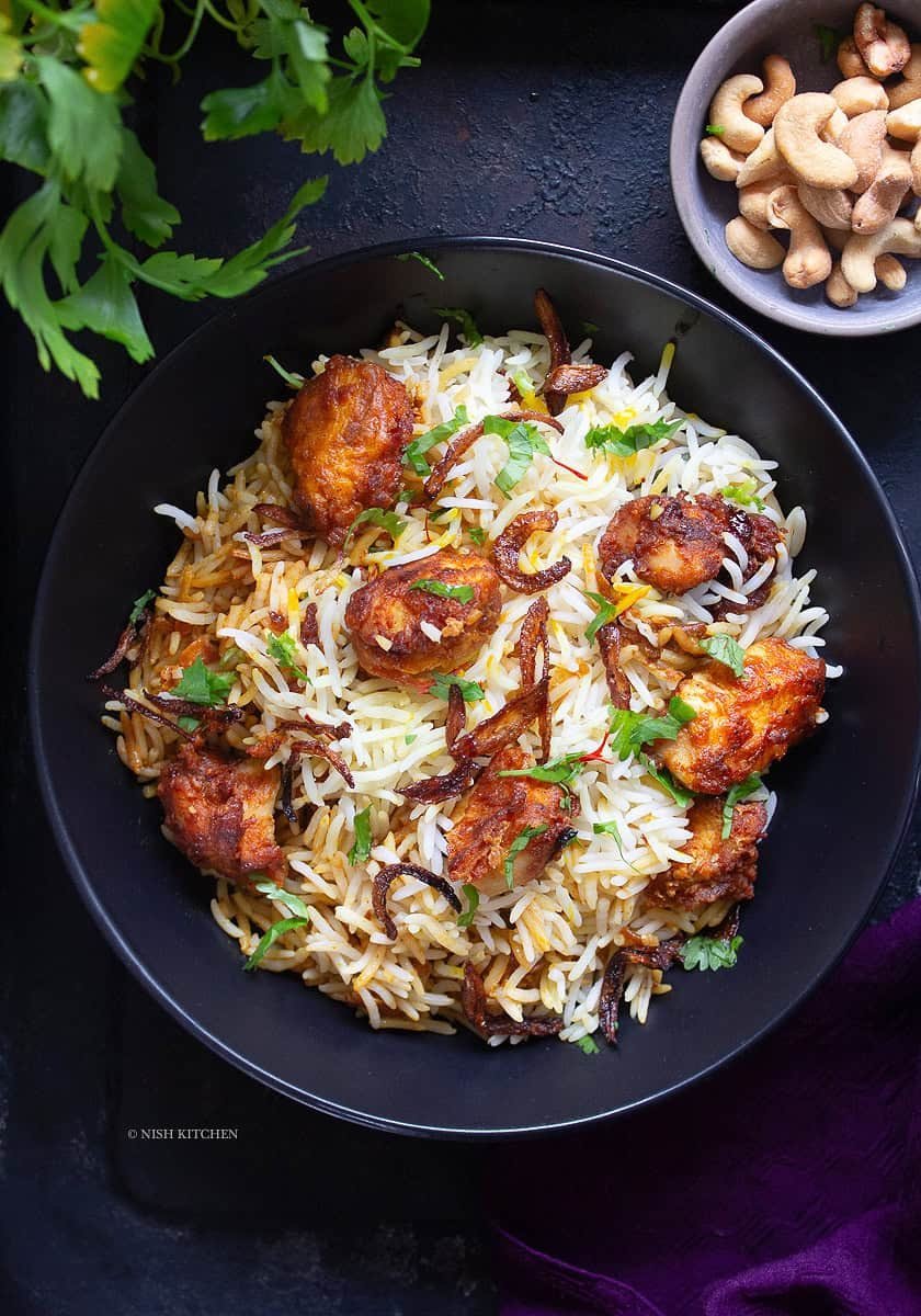 Chicken Biryani Half